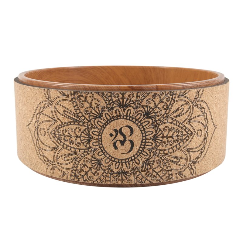 Yoga Wheel Dharma - A65G-Cork Yoga Tekerleği Yoga Pozları ve