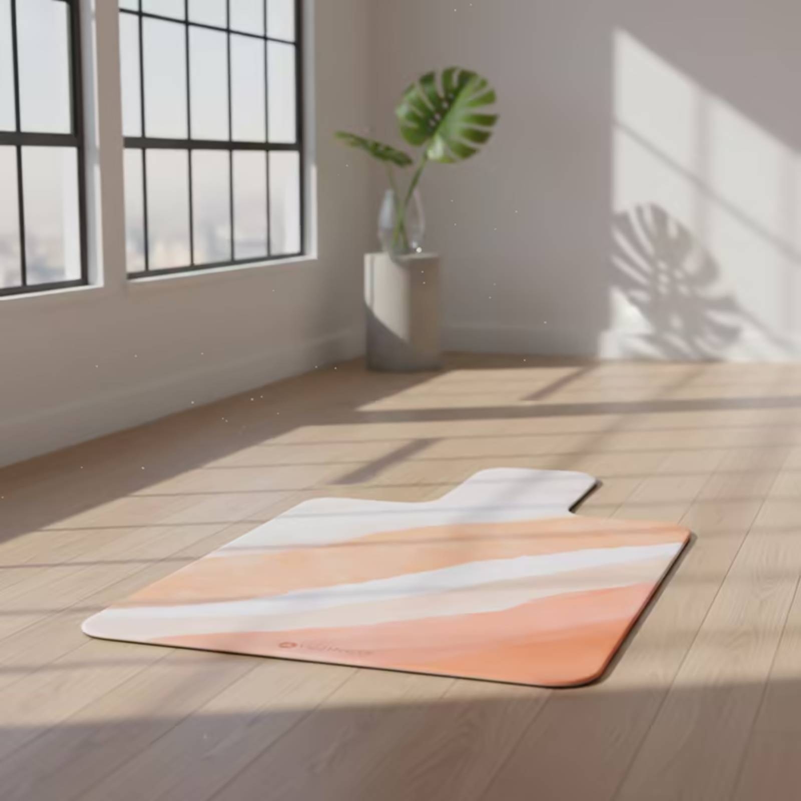 Pilates & Yoga Tina Fehrenbach - Egzersiz Matı Süet Pilates Matı Kaymaz