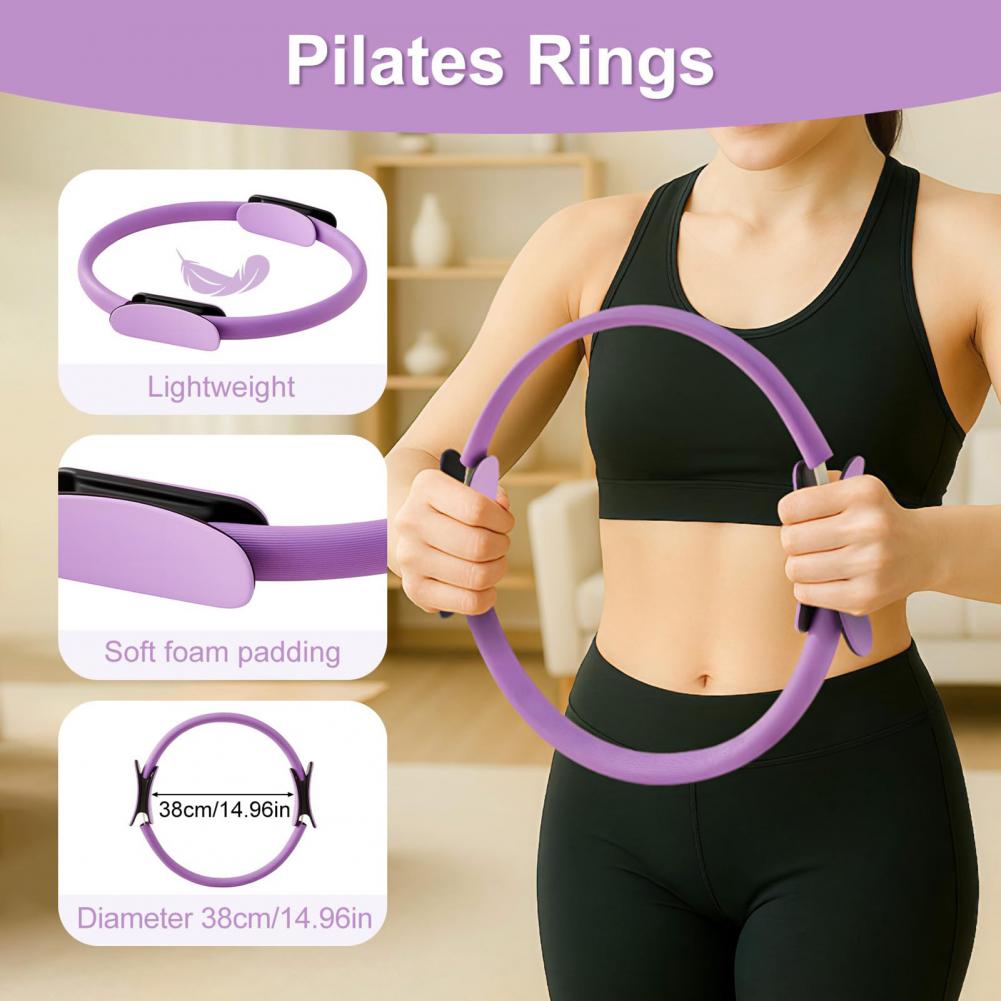 Pilates Yoga Circle - Kadın Yoga Spor Halkası Daire Pilates
