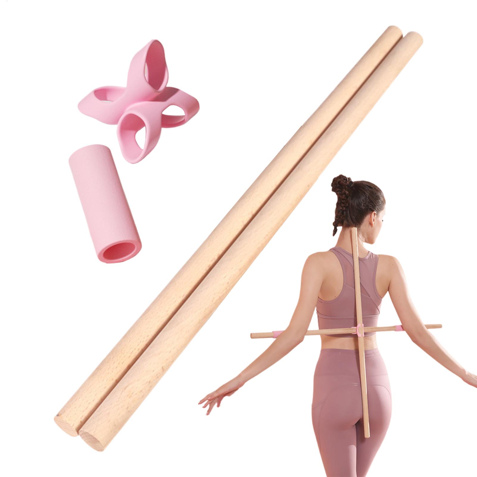 Pilates Yoga Barı - Yoga Sopa 2 Parça Pilates Germe