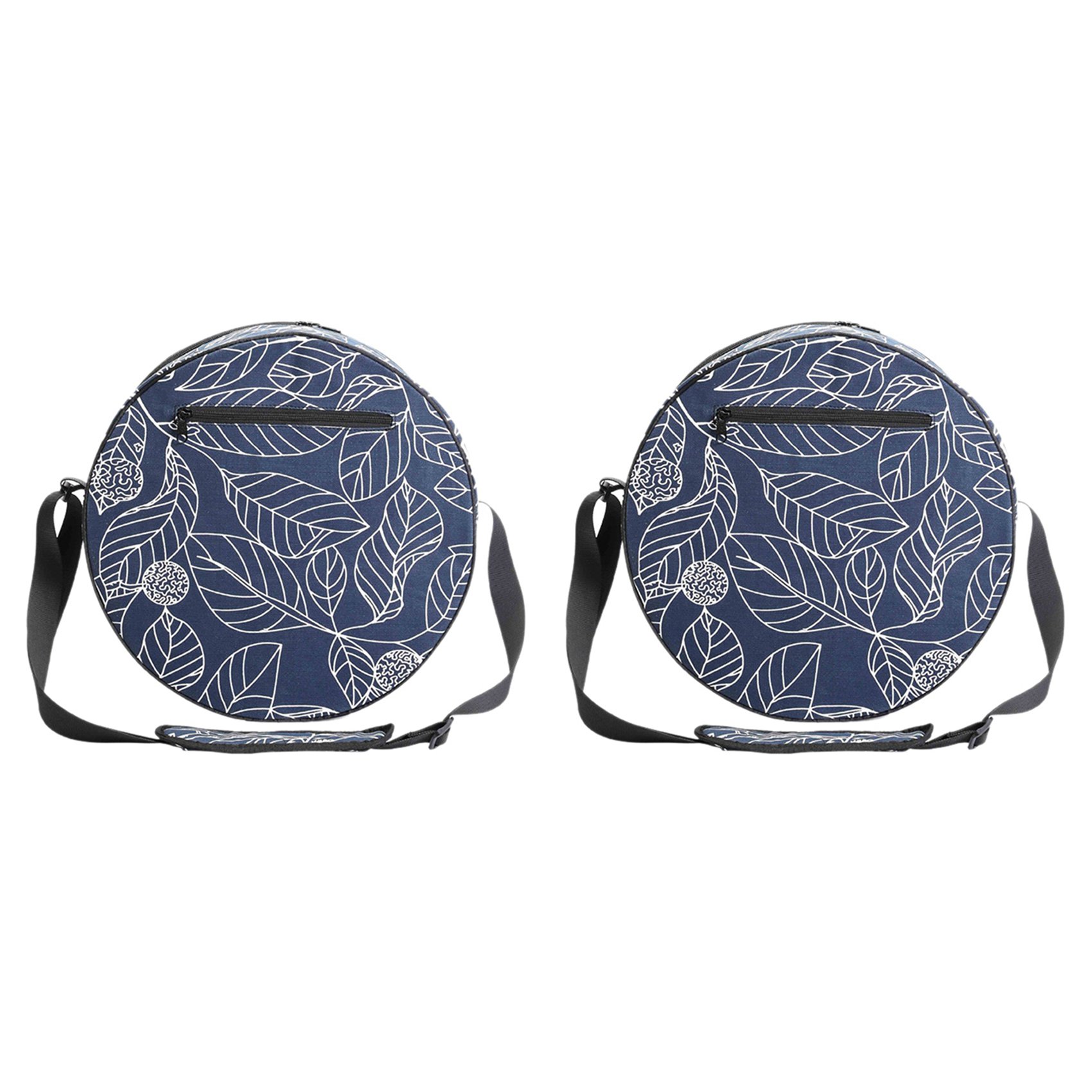 Yoga Wheel Dharma - AEF6-2 Adet 33X14 cm Kanvas Yoga