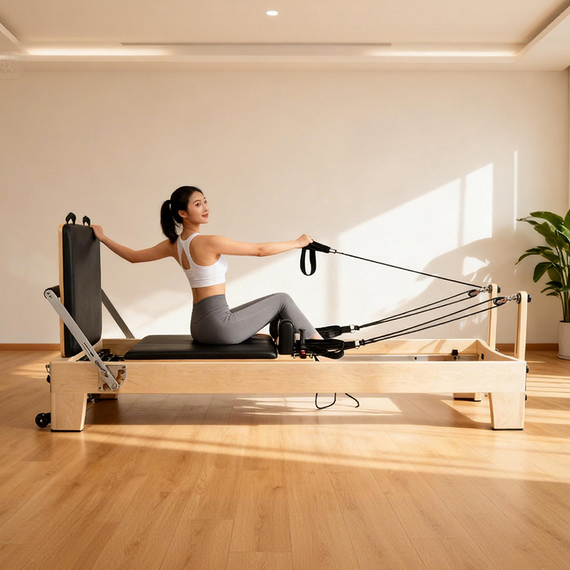 Beyaz Akçaağaç Taşınabilir Aya - Pilates Reformer Spring incelemesi ve fiyatı