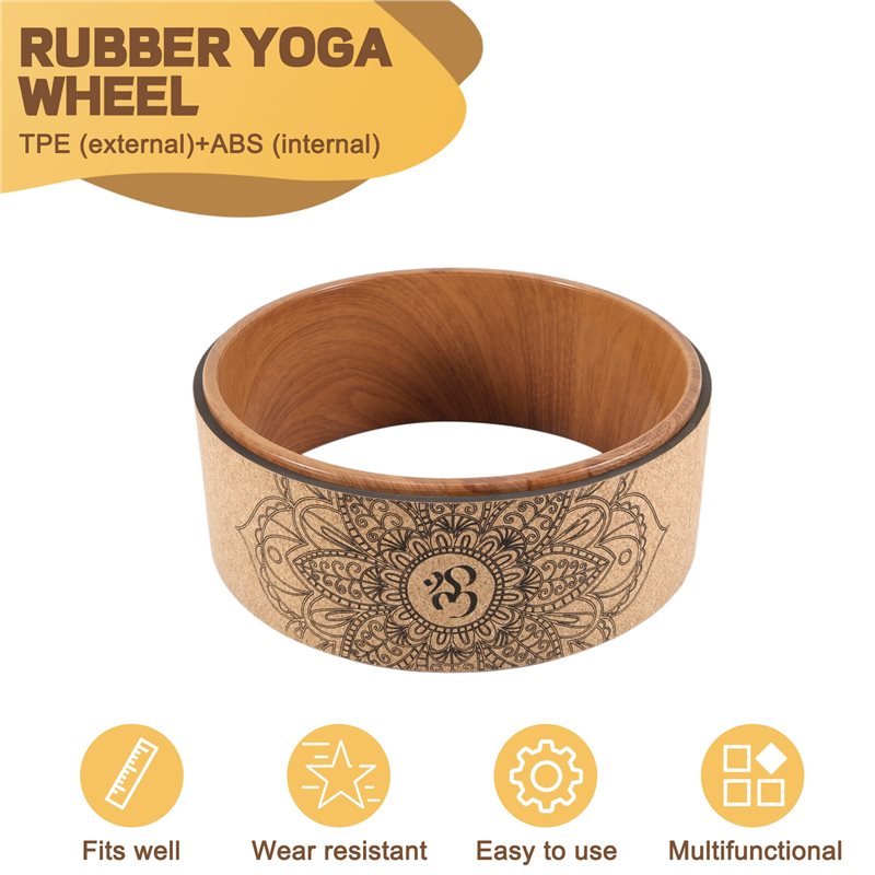 A65G-Cork Yoga Tekerleği Yoga  - Yoga Wheel Dharma incelemesi ve fiyatı