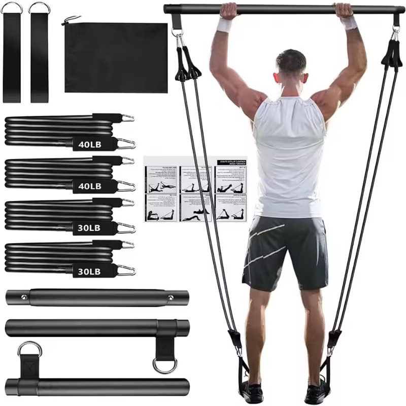 Pilates Bar Seti, Direnç Bantl - Pilates Yoga Barı incelemesi ve fiyatı