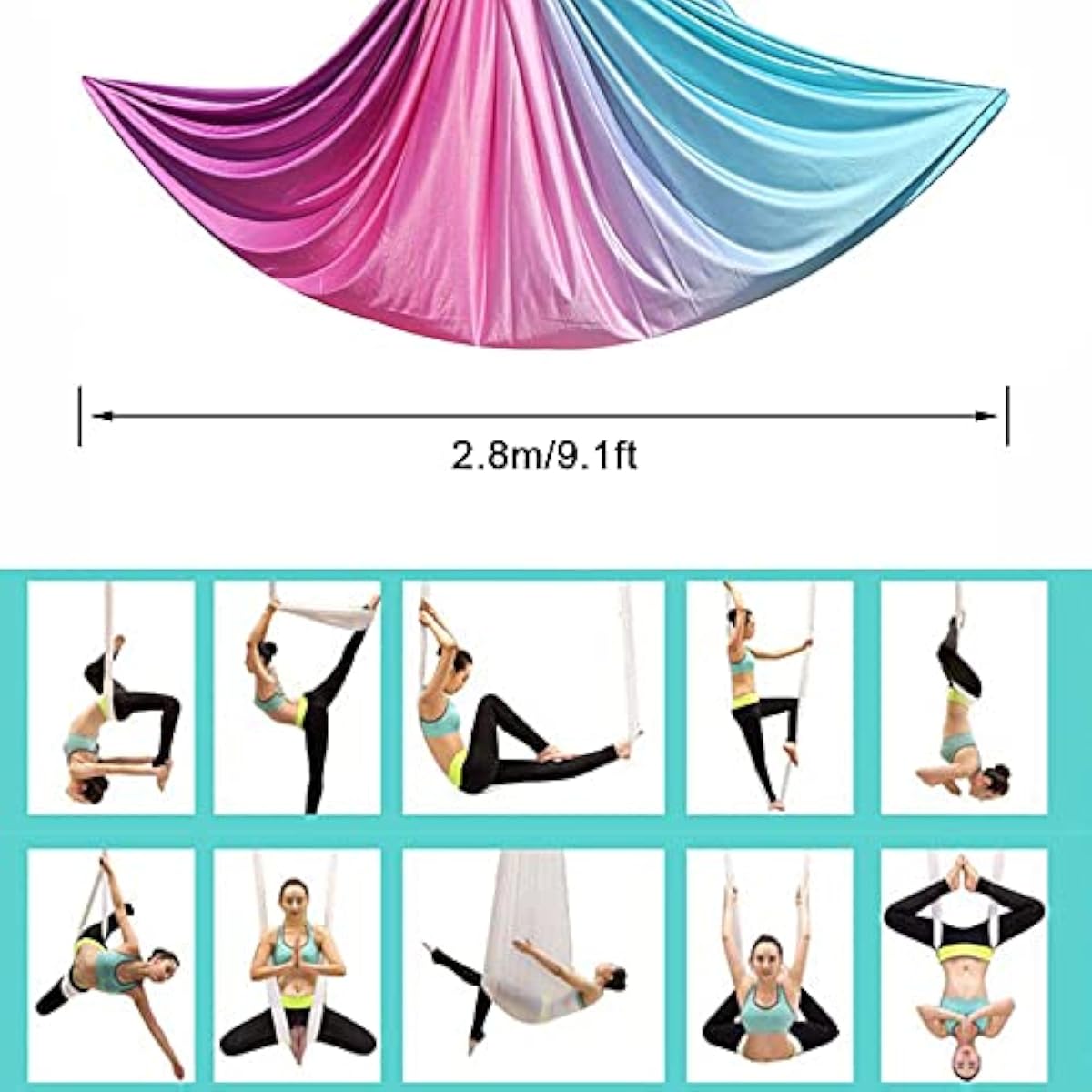 Havada Kullanılan Yoga Hamağı  - Pilates Yoga Aerial incelemesi ve fiyatı