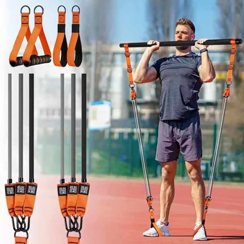 Pilates Bar Seti Direnç Bantla - Pilates Yoga Barı incelemesi ve fiyatı