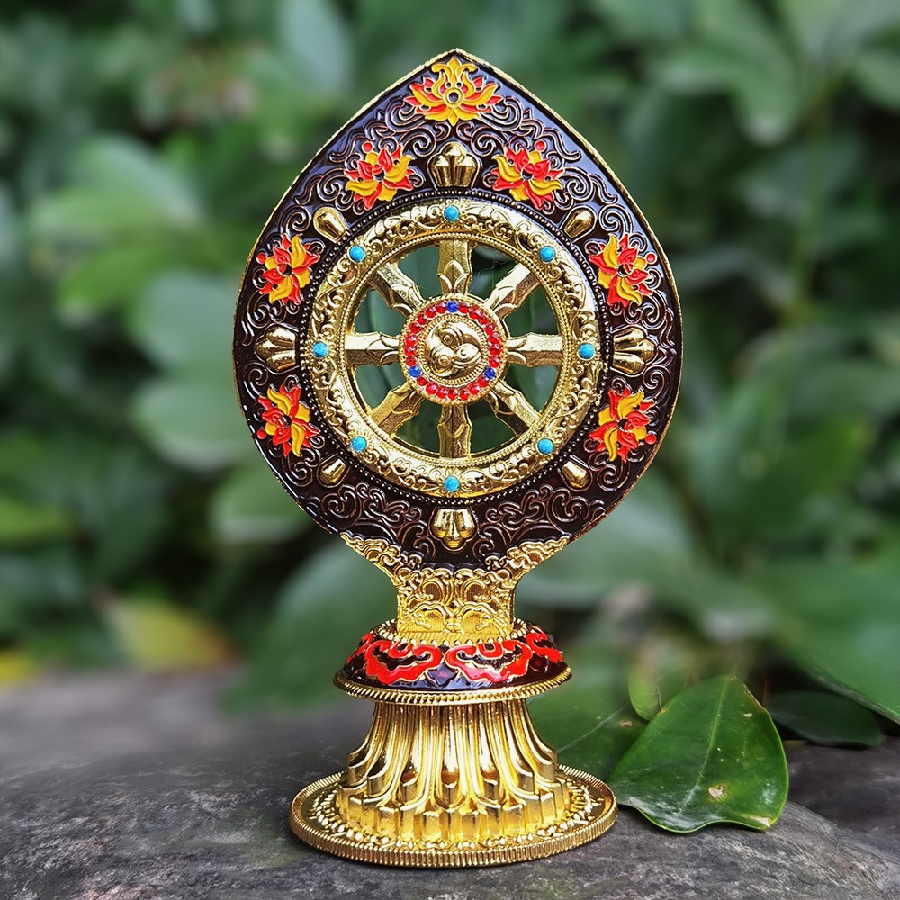 Tibet Dharma Çarkı Dekoru Medi - Yoga Wheel Dharma incelemesi ve fiyatı