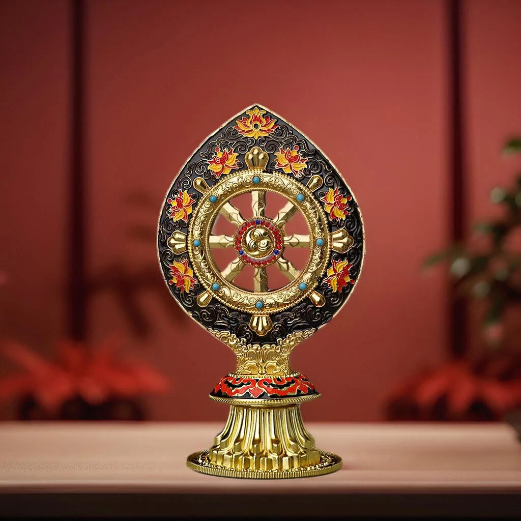 Tibet Dharma Çarkı Dekoru Medi - Yoga Wheel Dharma incelemesi ve fiyatı