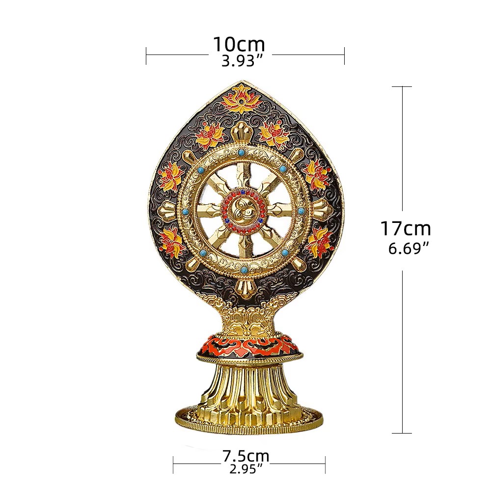 Tibet Dharma Çarkı Dekoru Medi - Yoga Wheel Dharma incelemesi ve fiyatı